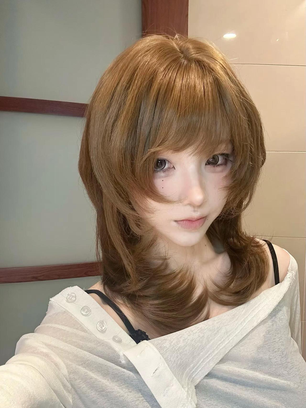 发个假发库存呢吧=v= 假发 随拍