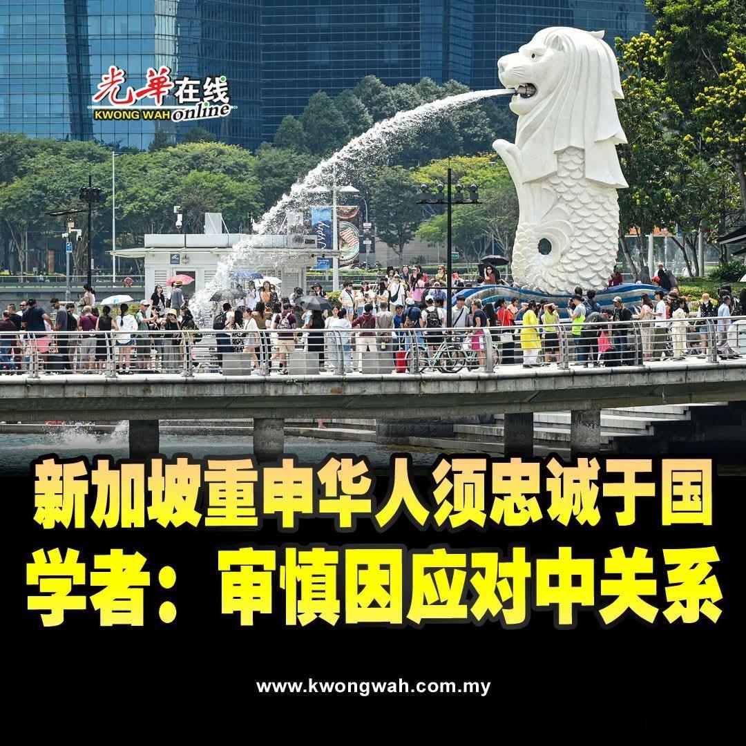 针对给阿嬷的情书 ，新加坡官员重申华人须忠诚于本国新加坡媒体“联合早报”报道，8