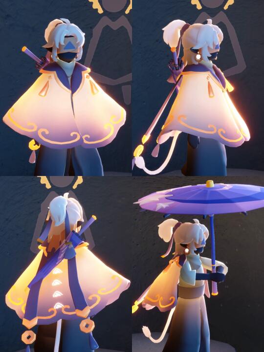 吃灰颜料再利用♻️（蓝色加红色🟰？）