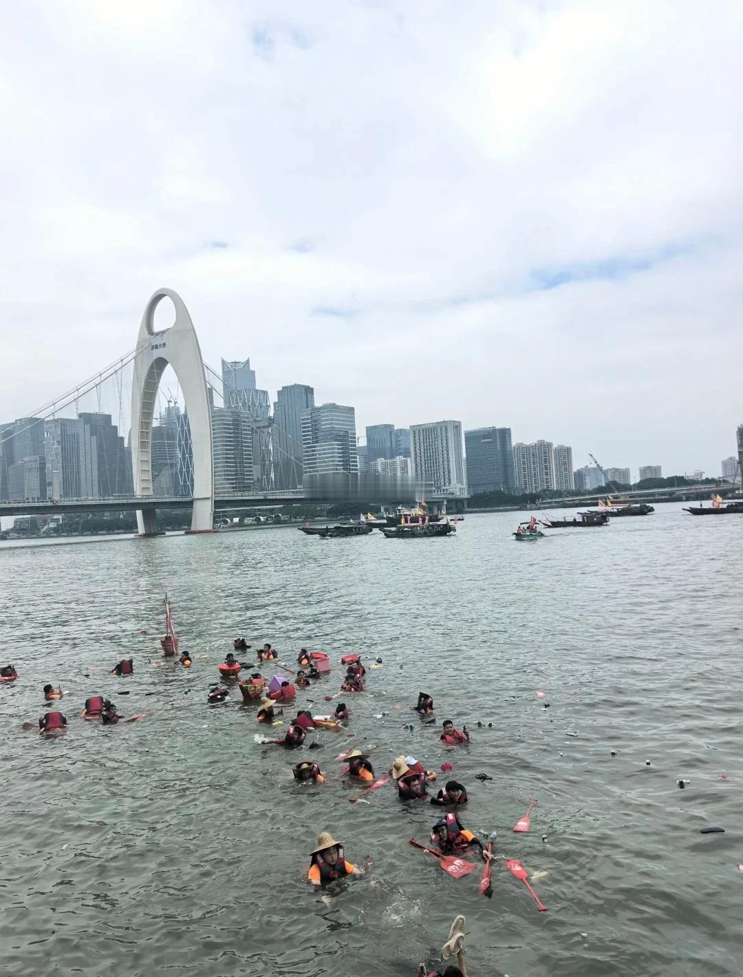 广州猎德房东落水后的松弛感 ​​​