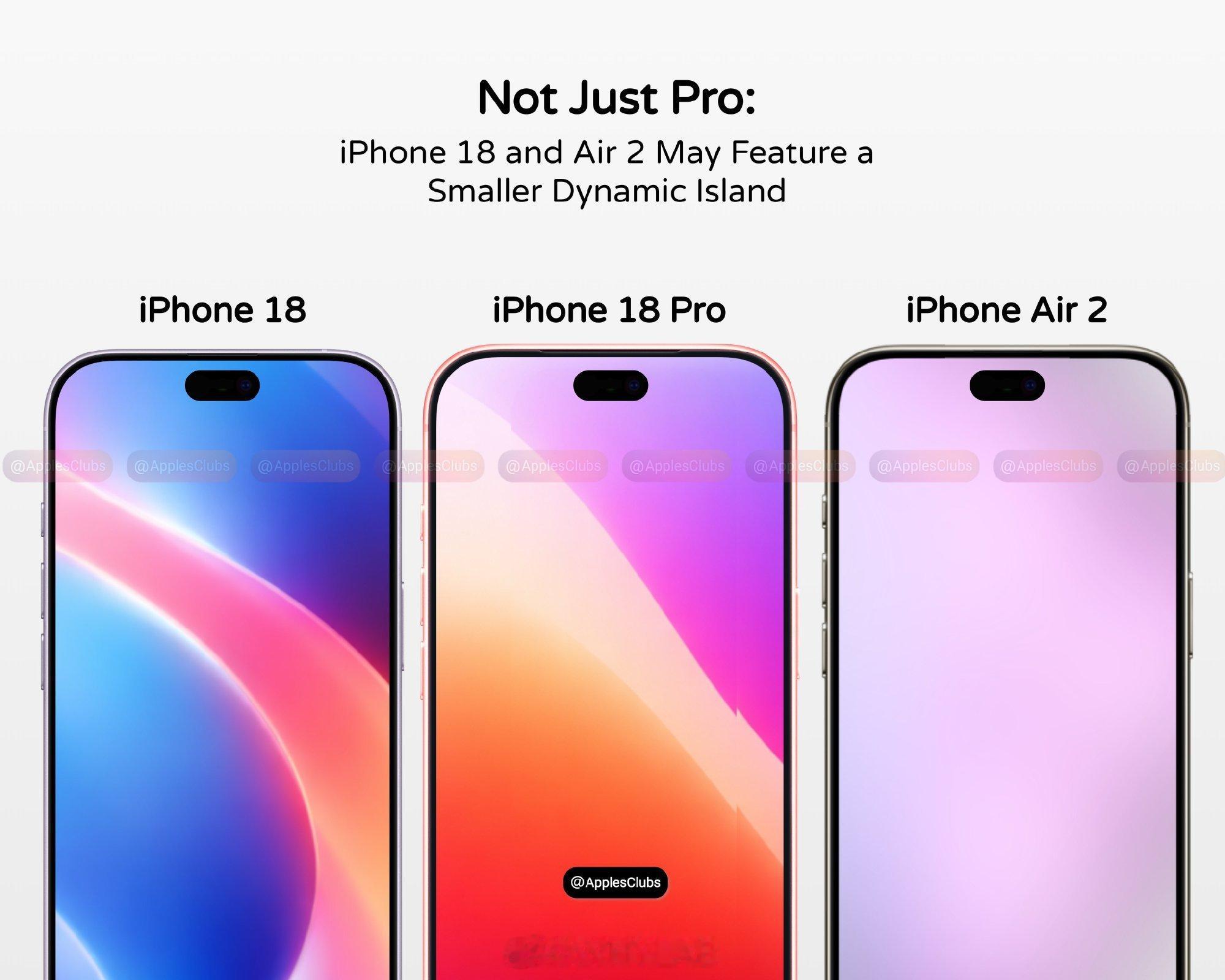 曝iPhone18屏幕规格或开倒车不能吧，就为了给 iPhone 18 Pro 