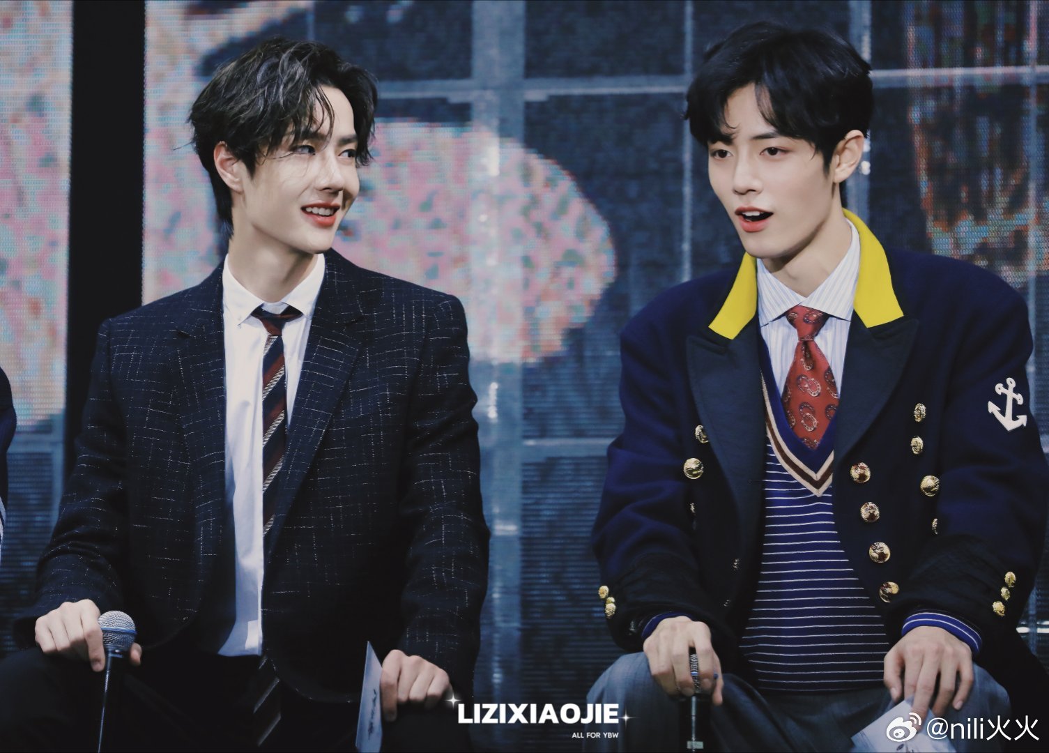 站姐团建又收好多新图，天花板夫夫就这样一直并肩走下去，温柔对望，会心甜笑，炙热的