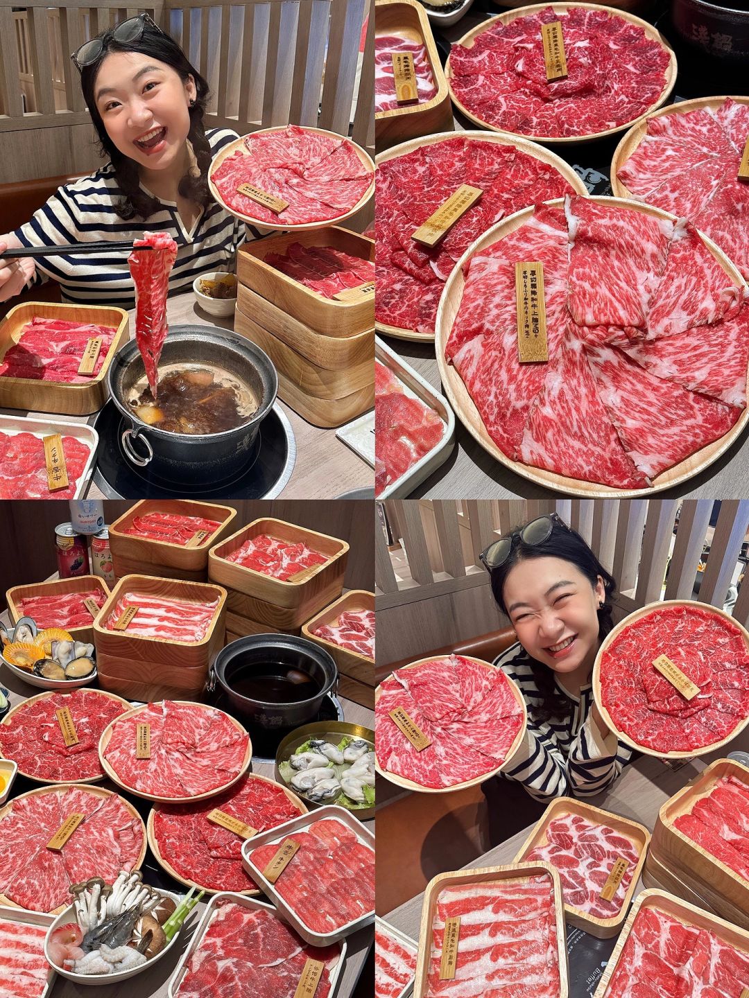 今日快乐！满屏和牛🥩无限狂吃！寿喜锅暖呼呼