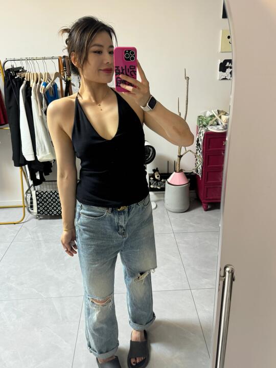 178cm160斤 ZARA终于买到喜欢的背心啦