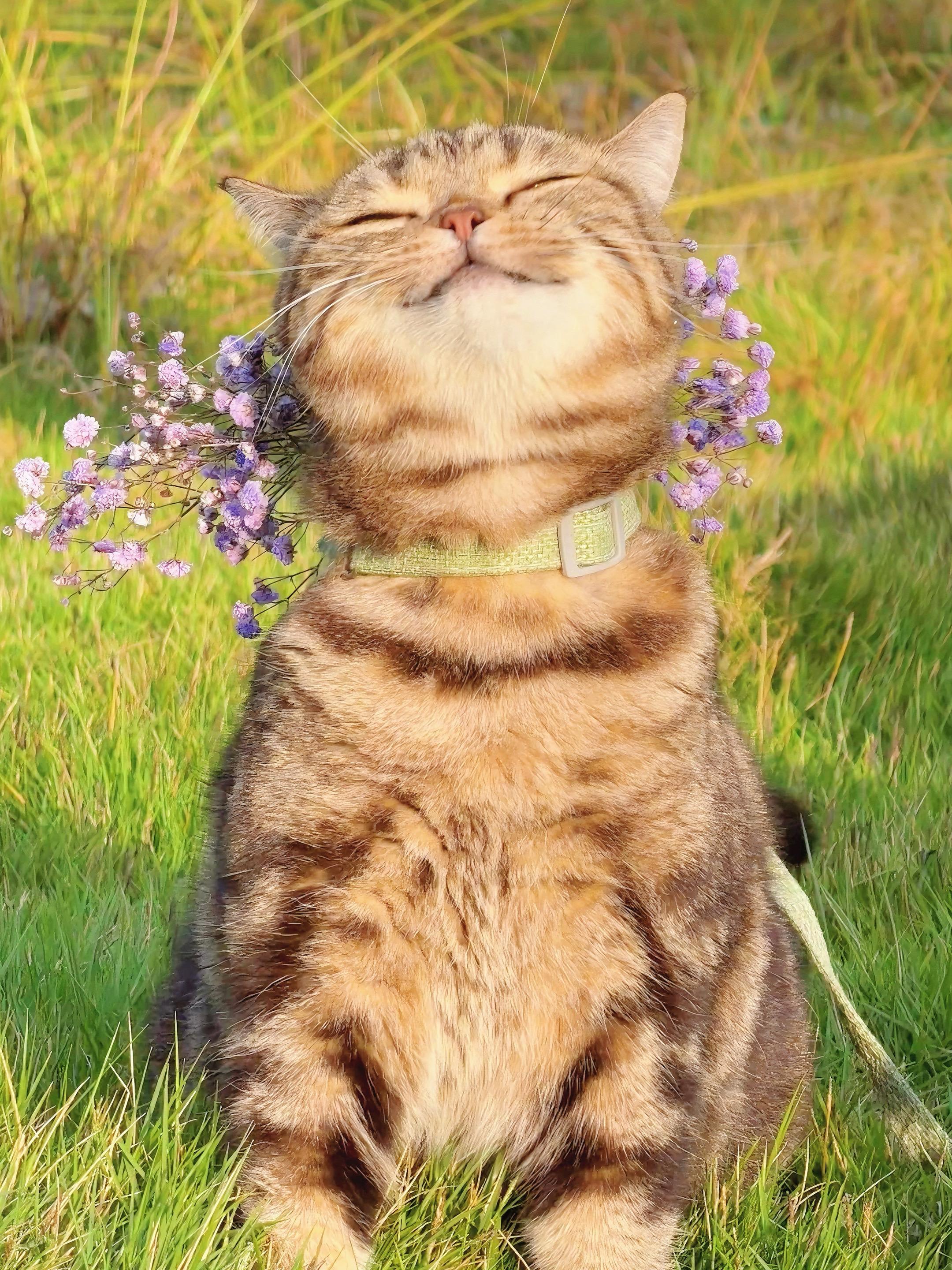 我也有满天星同款猫了。