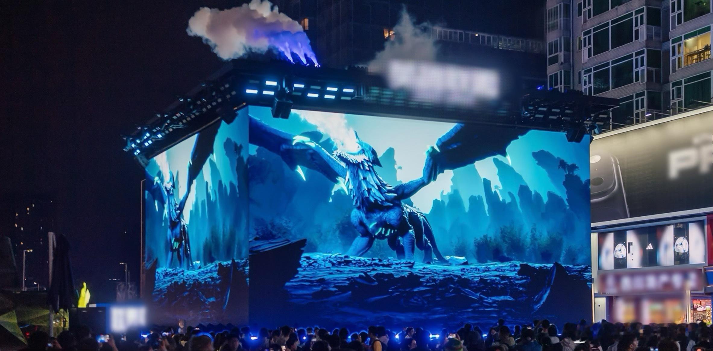 S7鸟巢巨龙飞到成都羡慕能去比赛现场的人！ ​​​