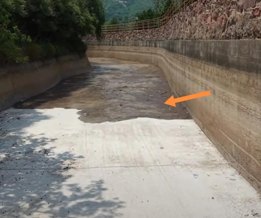 6月18日，林州红旗渠清淤完工开始注入漳河河水。