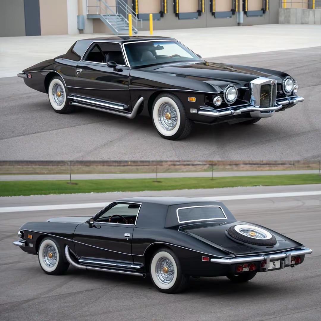 这辆1978年 Stutz Blackhawk IV 属于1971—1987年间