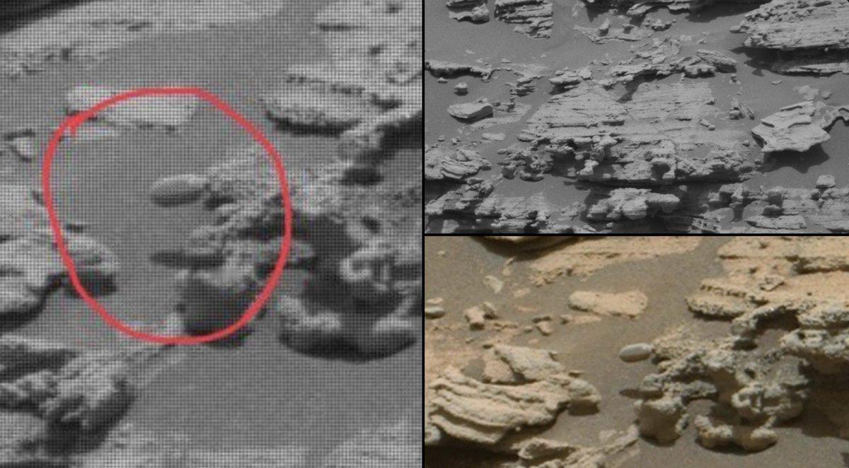 NASA 似乎没办法解释这个在火星表面漂浮的东西……