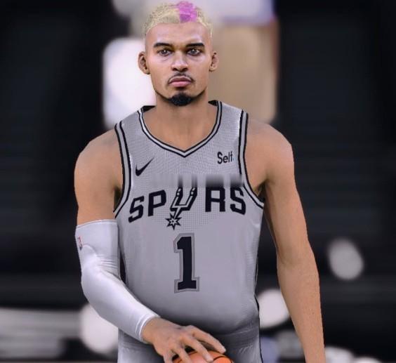 2K14 维克托·文班亚马 面补 Blonde SD JR2K 