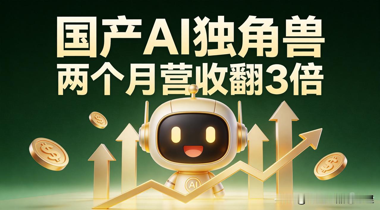 国产AI独角兽Kimi，两个月营收翻了3倍多

还记得那个"免费的Kimi"吗？