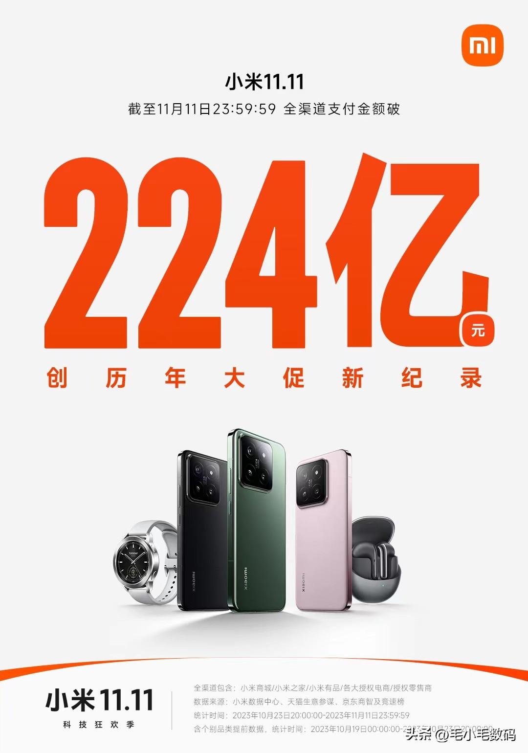 越级对标可不是随便说说！小米14系列首销量压制iPhone15Pro，国产机崛起