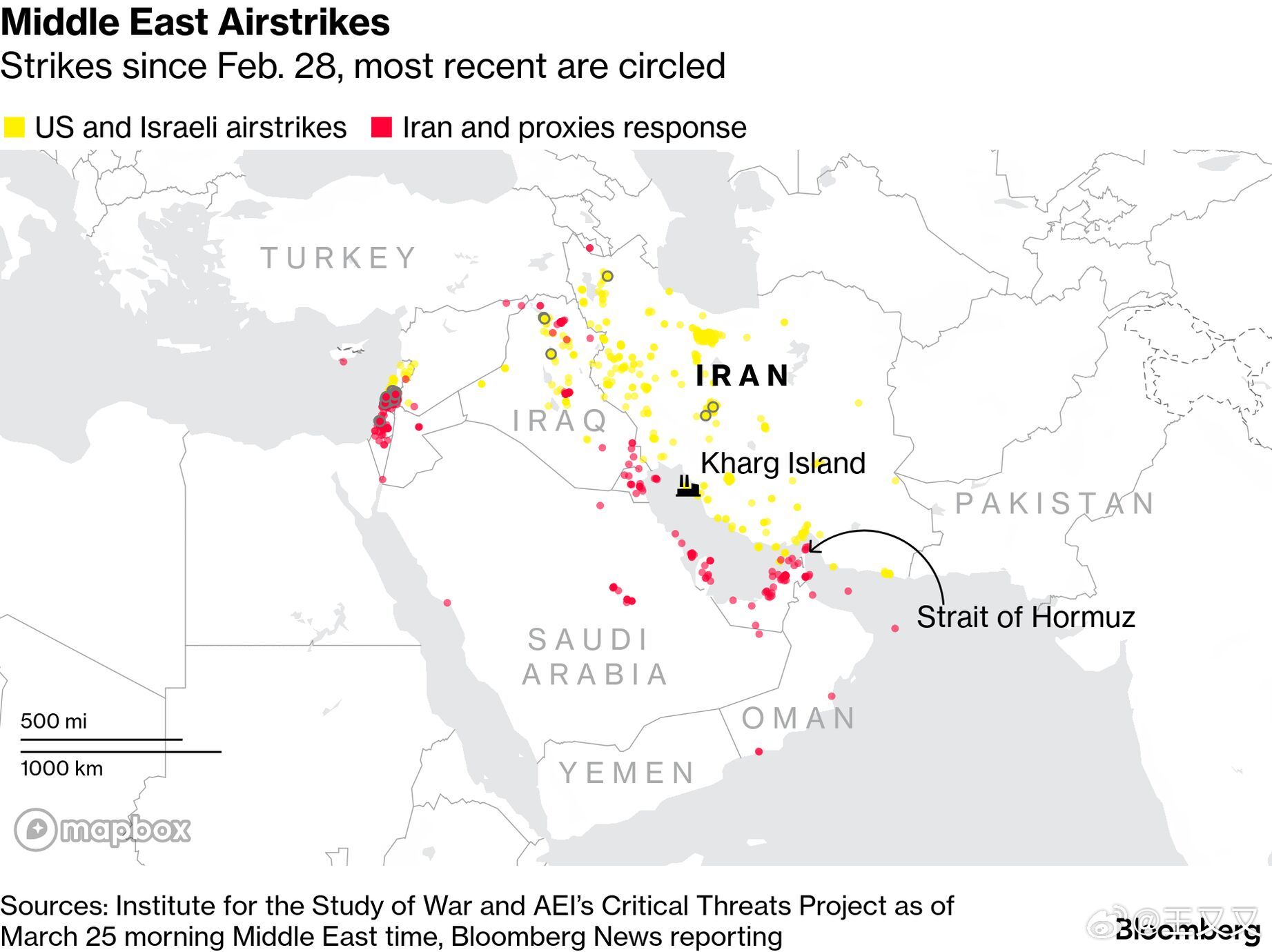 美国、以色列与伊朗之间的军事行动持续升级，同时外交谈判陷入僵局，处于“边打边谈但