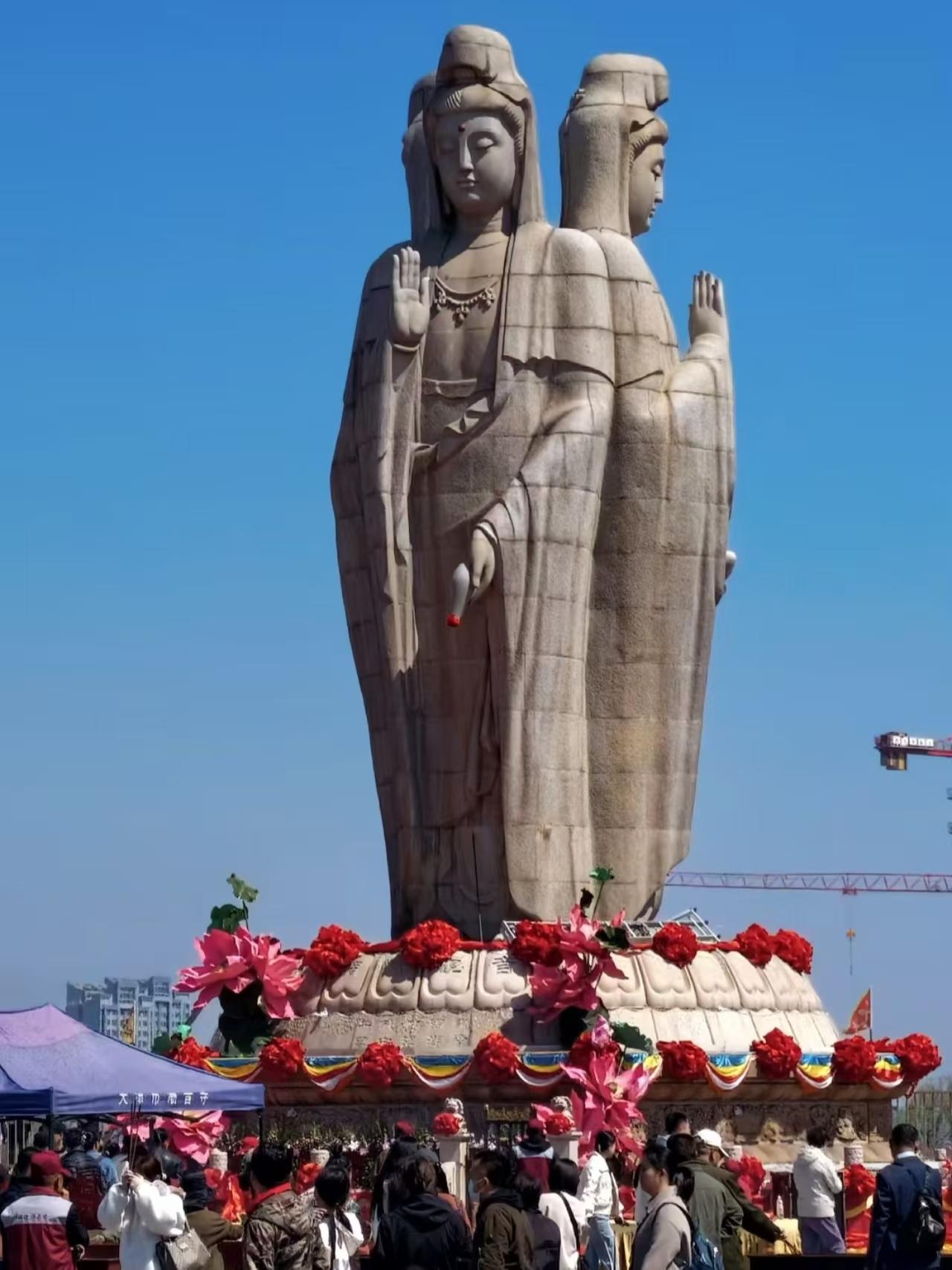 天津600年海边古刹火了！明天农历二月十九是观音菩萨圣诞日，法会、庙会、民间花会