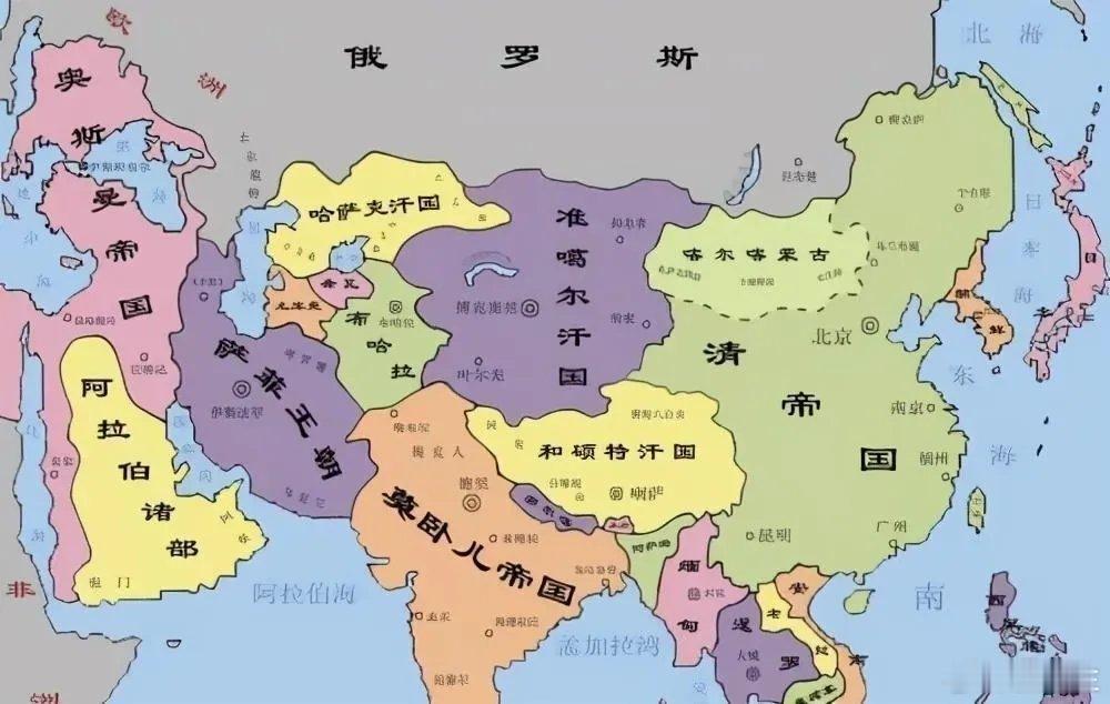 准噶尔已经打出了游牧民族在18世纪的极限战绩了。亚梅什湖之战，准部一万人仅用了两