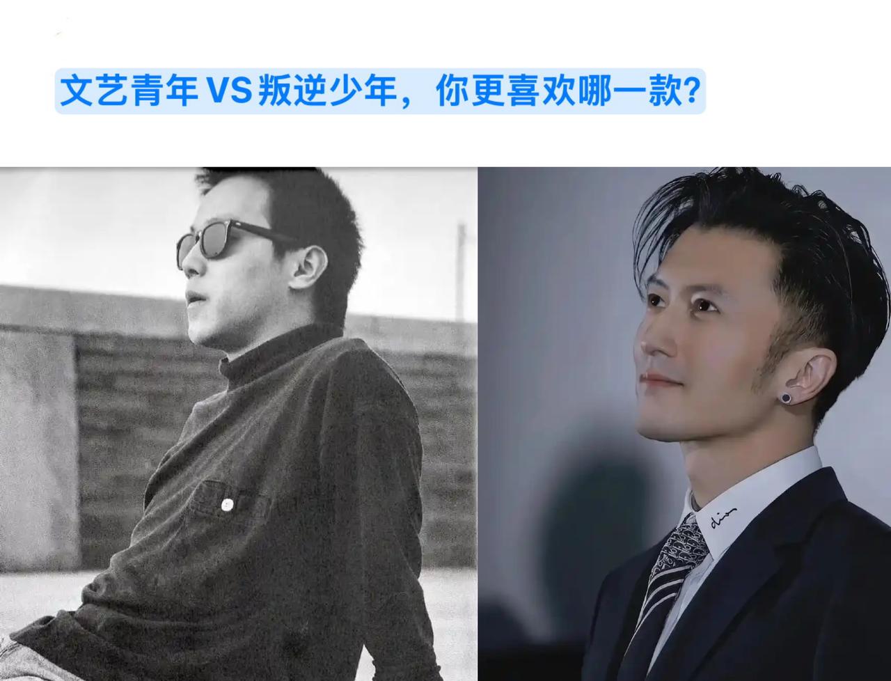 窦唯VS谢霆锋，天后王菲生命里最重要的两个男人，你更喜欢哪一个？

1，外型：年