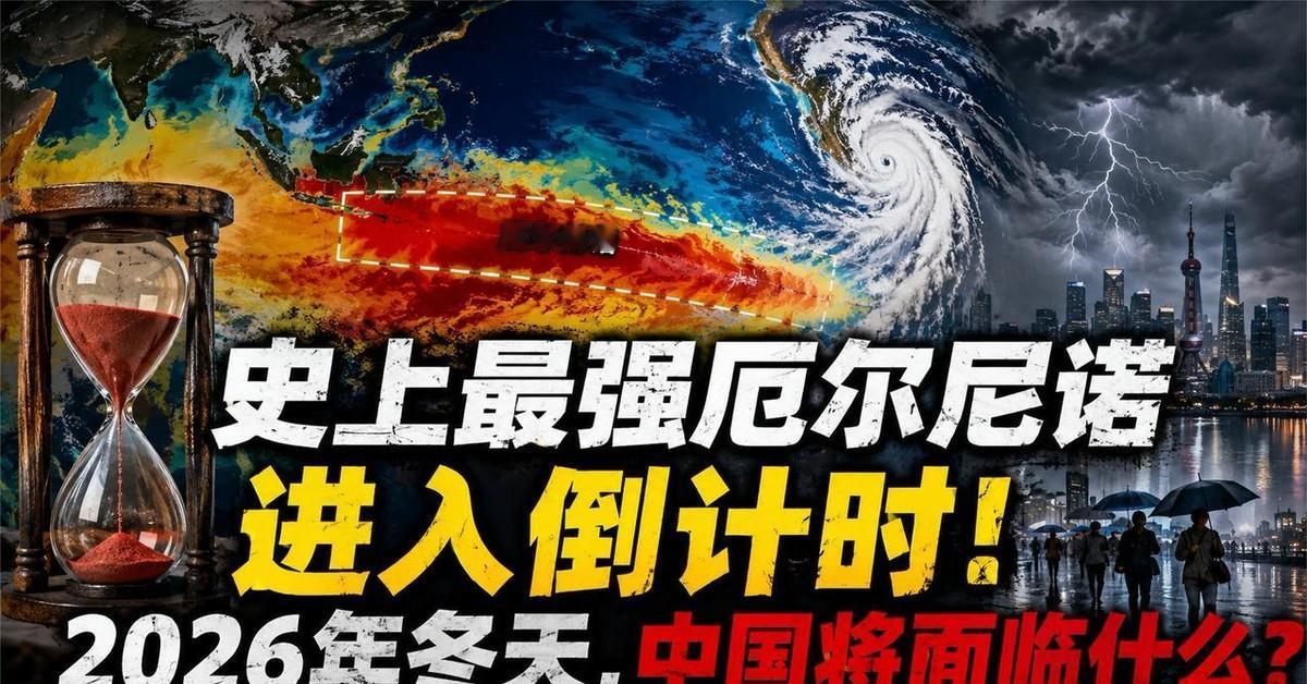 最近，不少人的手机可能都被“史上最强厄尔尼诺”的新闻刷了屏，看着短视频里渲染的紧