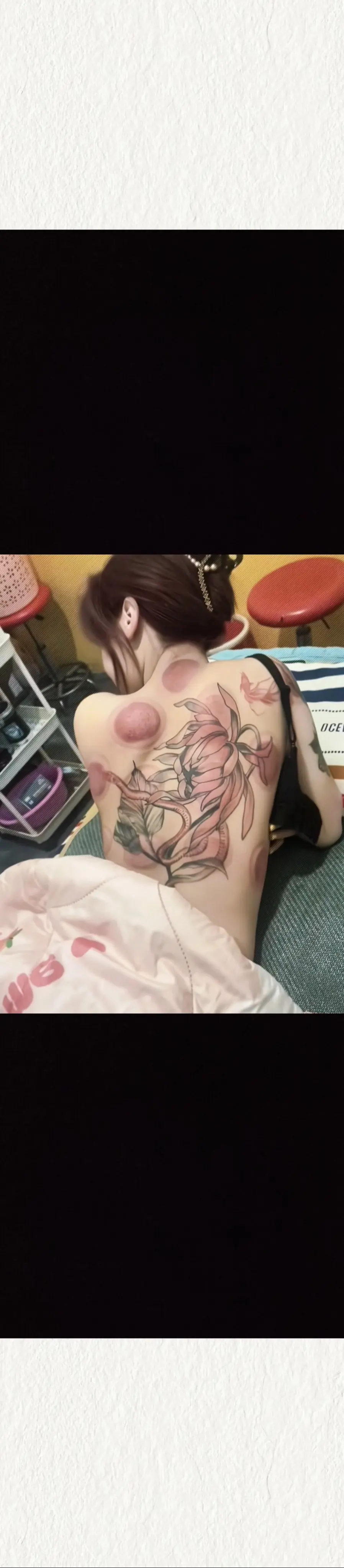 这被我妈发现纹身估计会被骂的很惨！