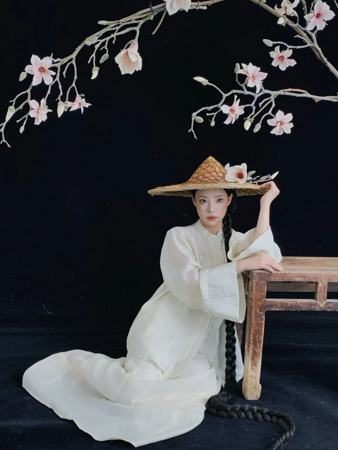 手机花絮｜国风写真，禅意白玉兰✨