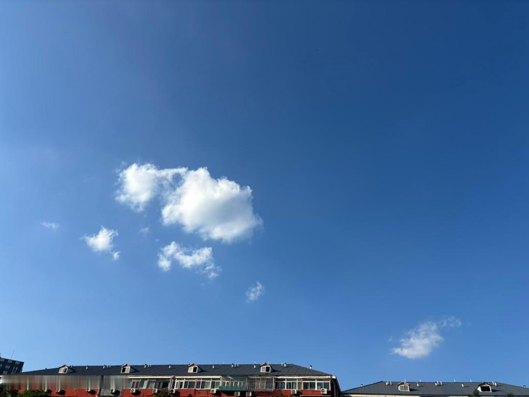 昨天下大雨 今天大晴天