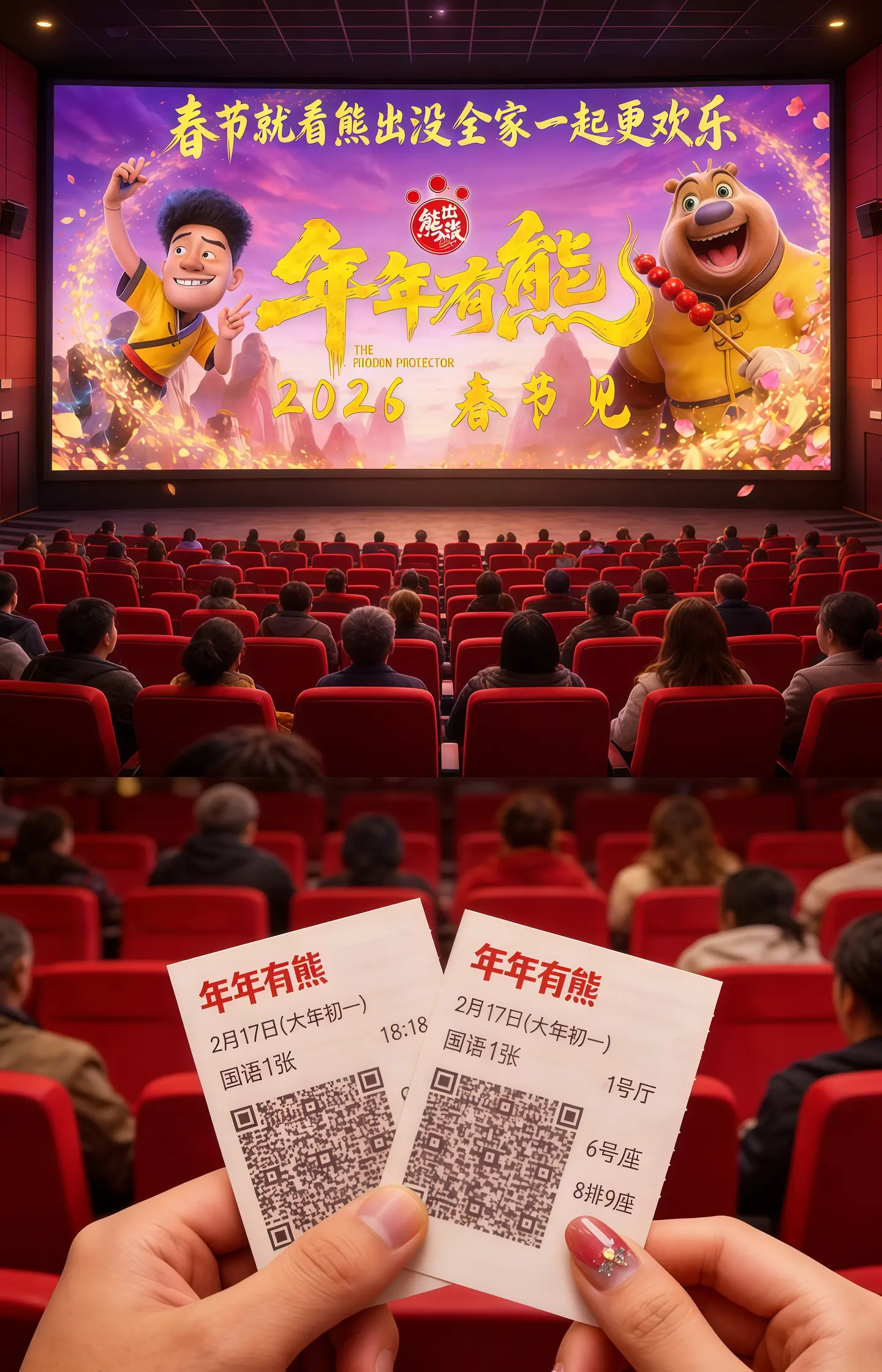 熊出没电影春节氛围感童年回忆 电影推荐电影