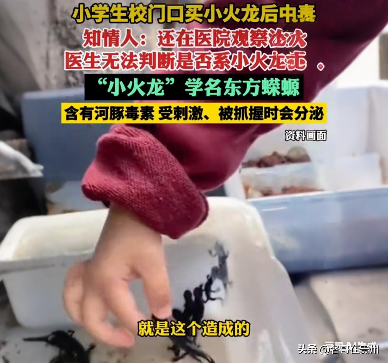 校门口几块钱的“小火龙”，竟能要了孩子的命！

今天这条视频，不管你家孩子是上幼