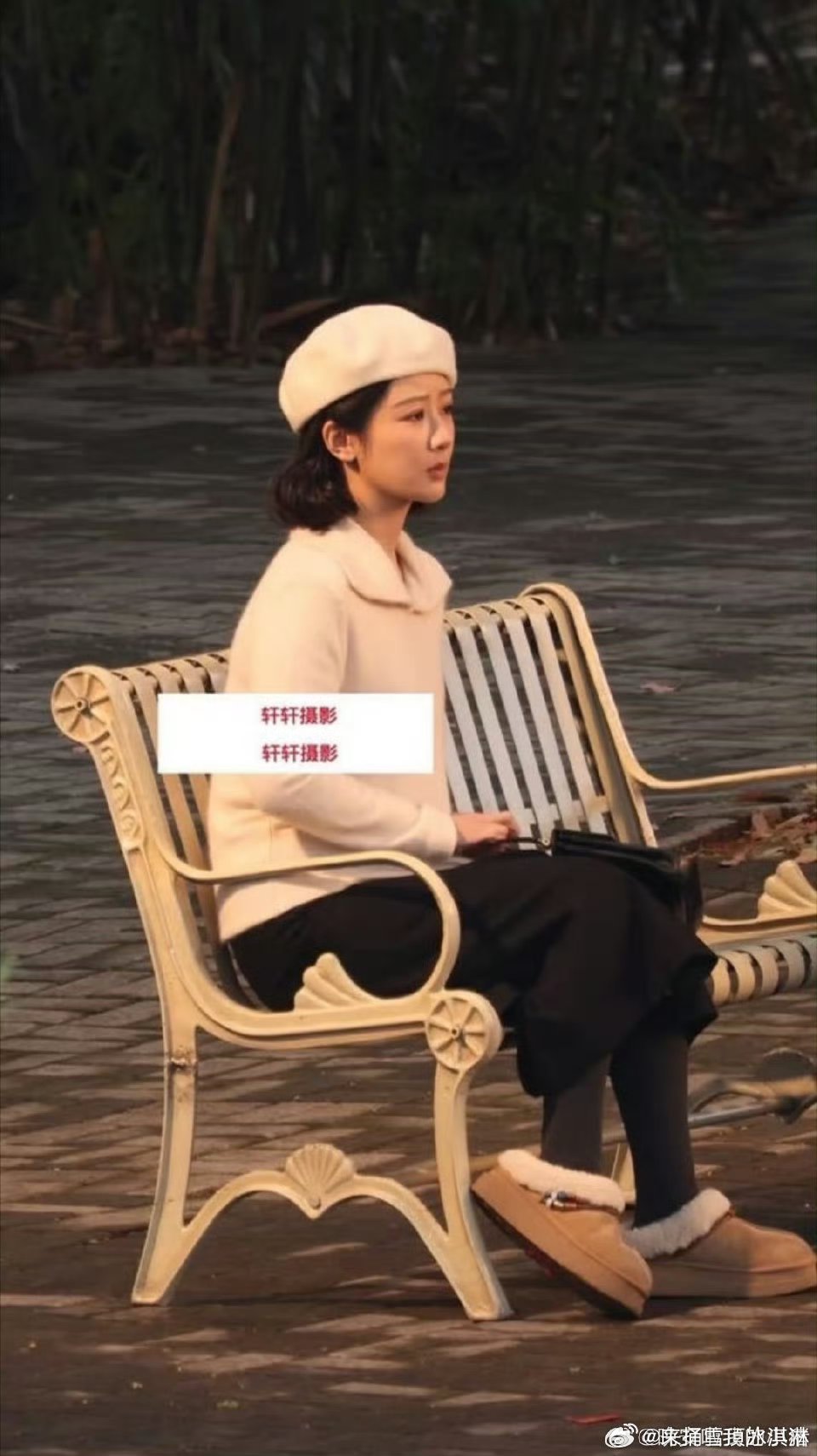 杨紫董竹君最新路透明白了 