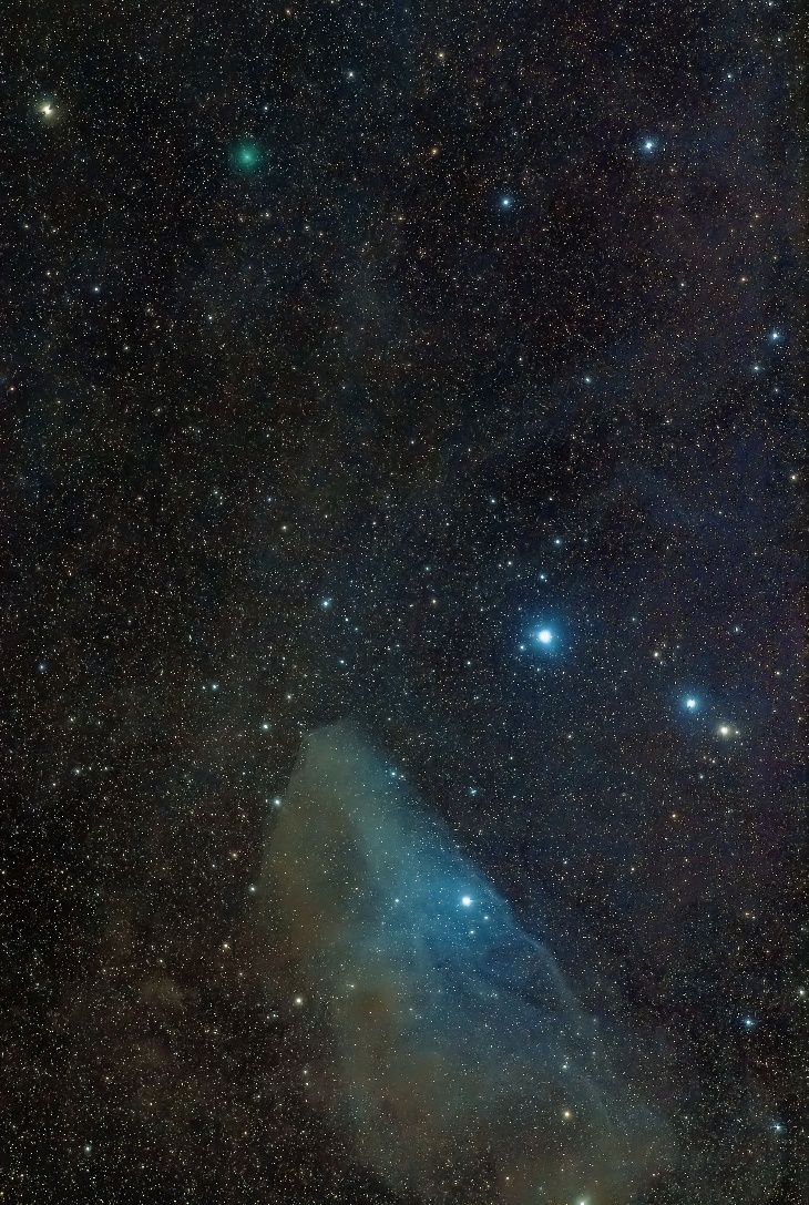 #每天一天文图# Sco 后的 NEOWISE 彗星 ​​​