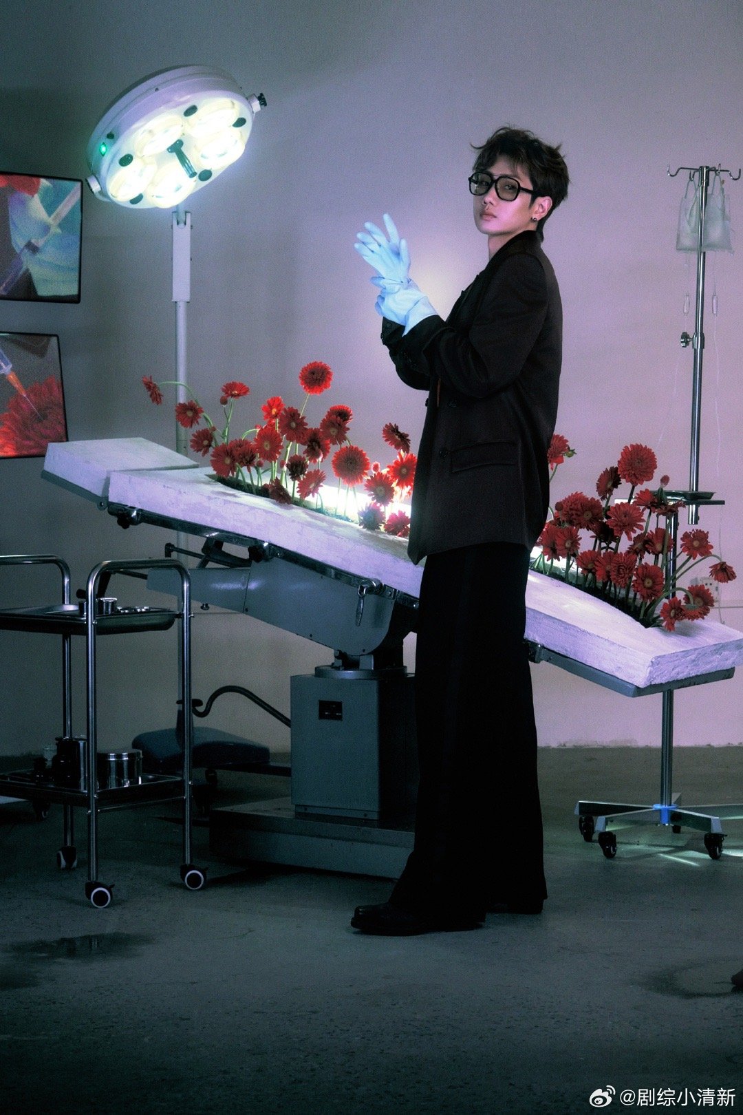 汪苏泷鲜花主刀医生 在汪苏泷的“美学手术室”里，每一朵花都是亟待拯救的珍贵生命。