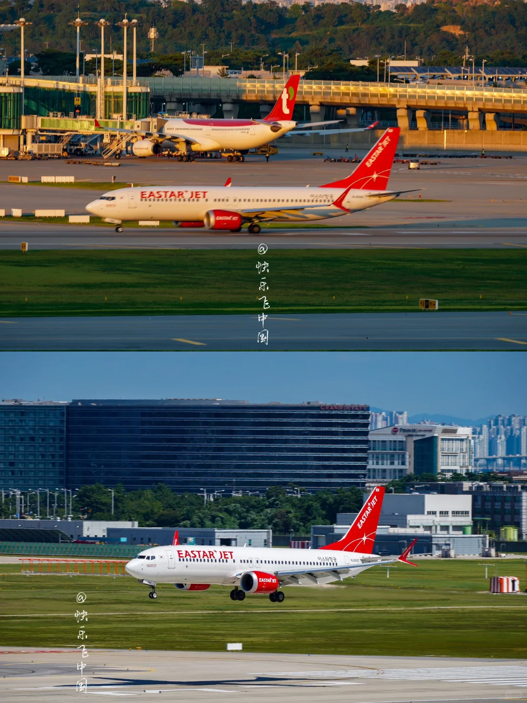 再见，国航波音737❗️你好，易斯达航空737❗️