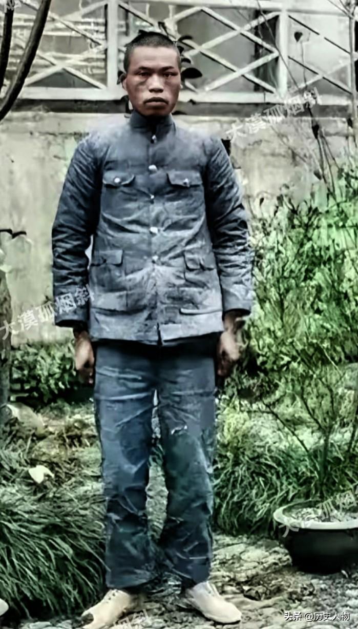这是红军红一师师长侯中英被俘后的遗照，他是遭遇残害最惨烈的红军高级将领。

19