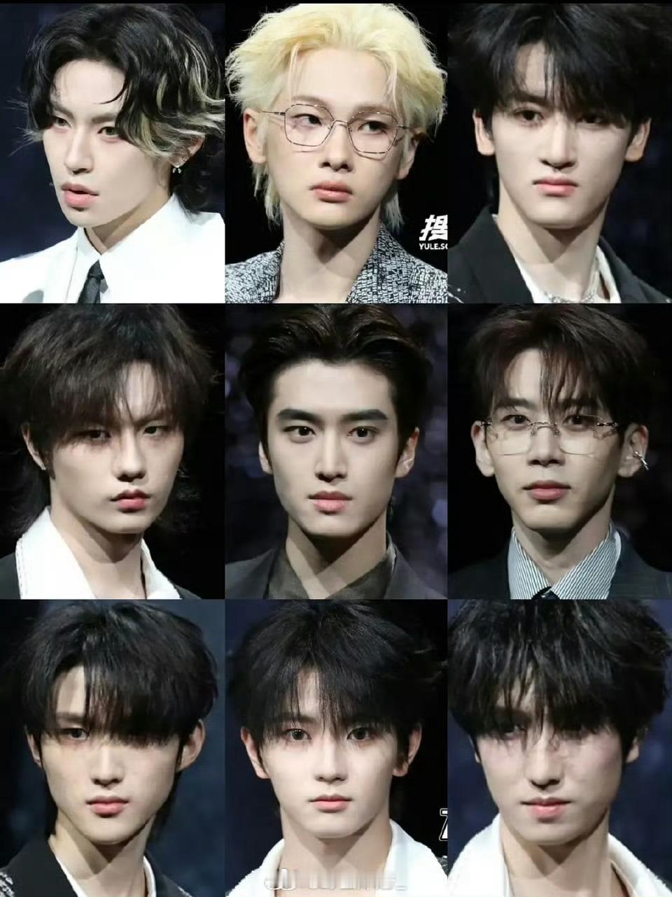 内娱男明星发型千篇一律微博之夜内场