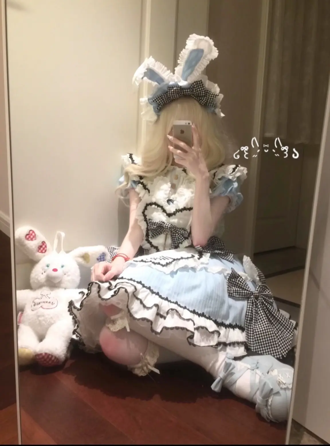 268爱丽丝套装！意向金后268裙子➕围裙！积攒28个送一个爱心填充包