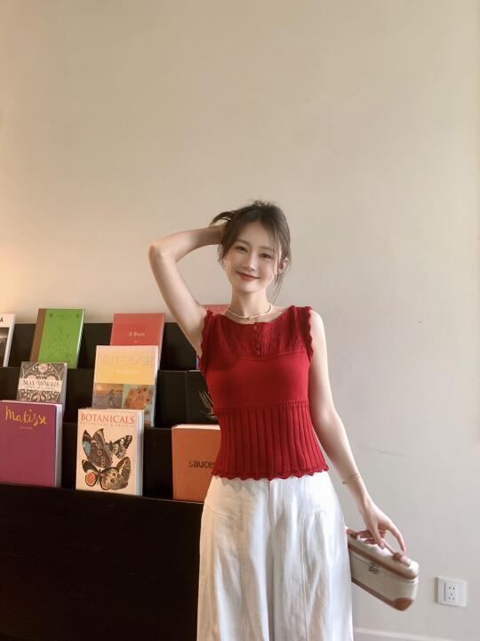 ❤️❤️❤️好喜欢这身！红色！
