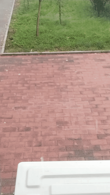 此刻的雨下的正急，此刻的天气预报是多云！
我在想，如果我的工作结果也是这样，领导