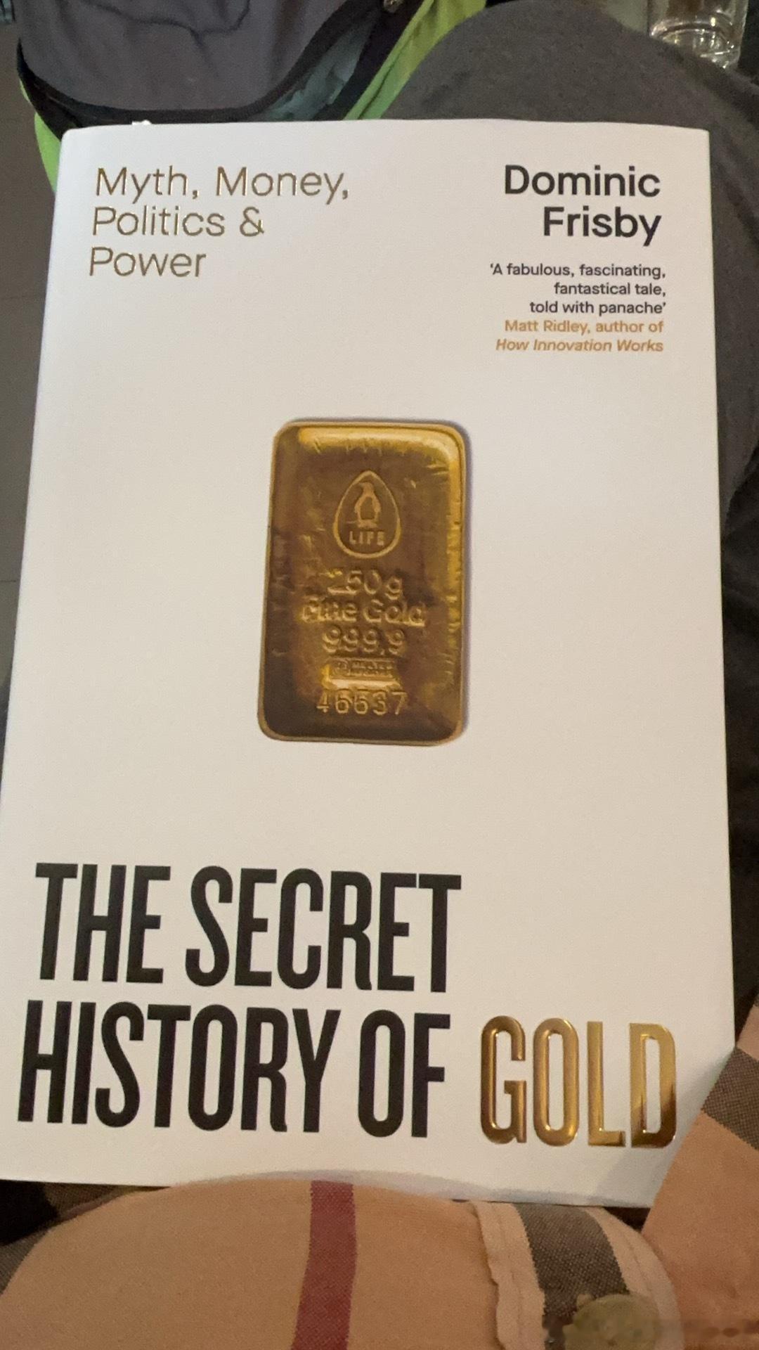 在香港买了本美国人写的书，看看老美怎么看黄金 