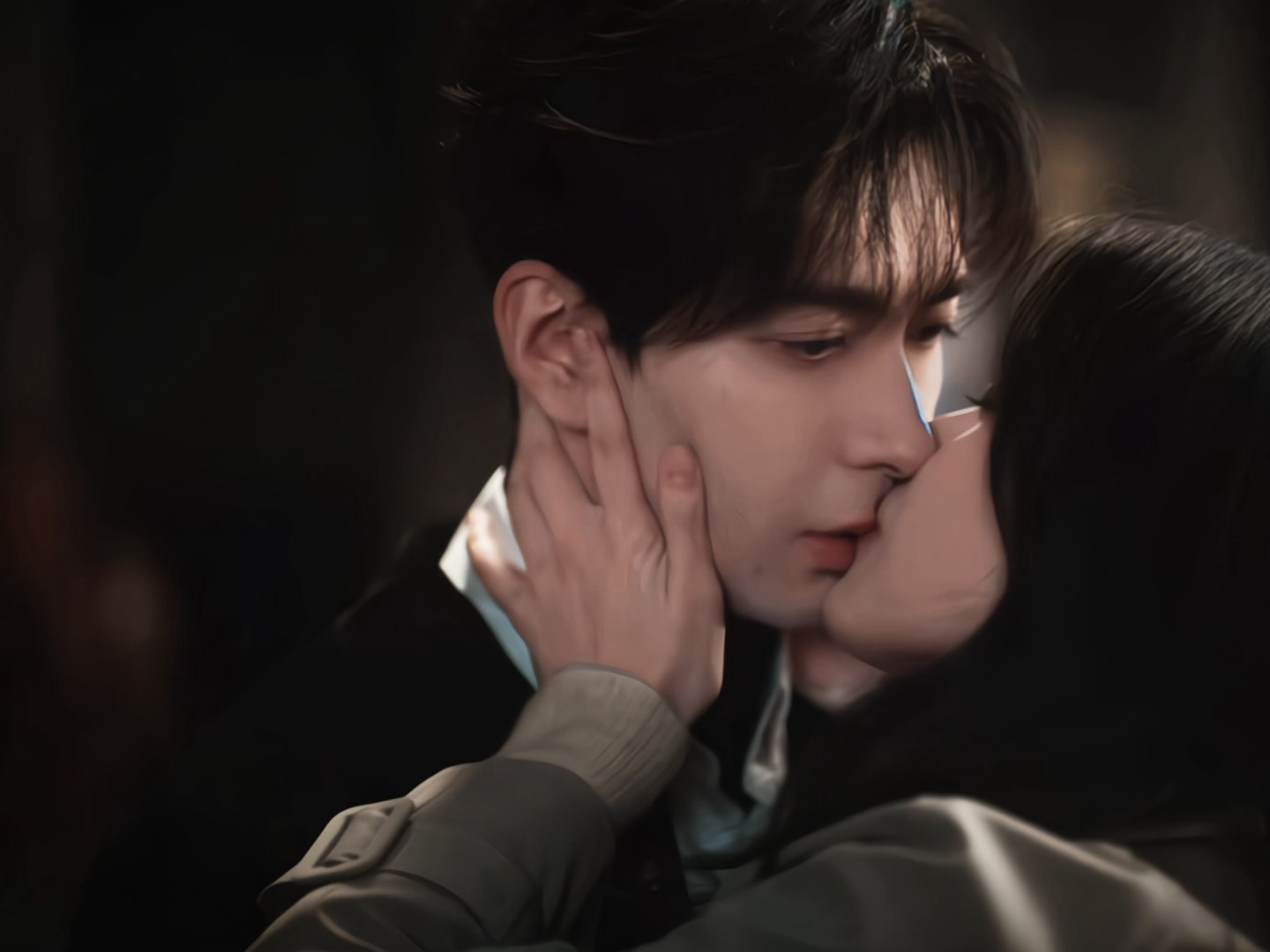 我们欲宇还羞的初吻啊啊啊啊啊啊啊啊这什么跨次元初吻啊啊啊啊啊心动得要命啊啊啊啊啊