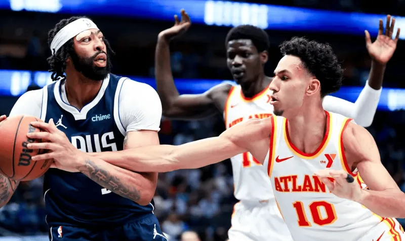 NBA记者Mike Scotto报道，联盟消息源透露，在老鹰与独行侠关于安东尼-