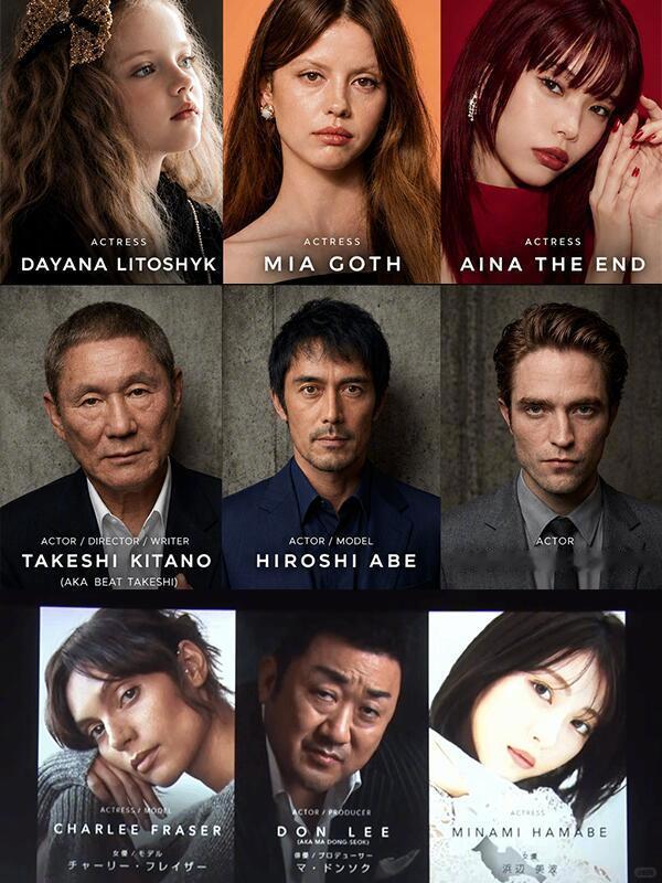 小岛秀夫的下一部作品《Physint》，传闻有以下演员的加盟来进行面捕和动捕。如