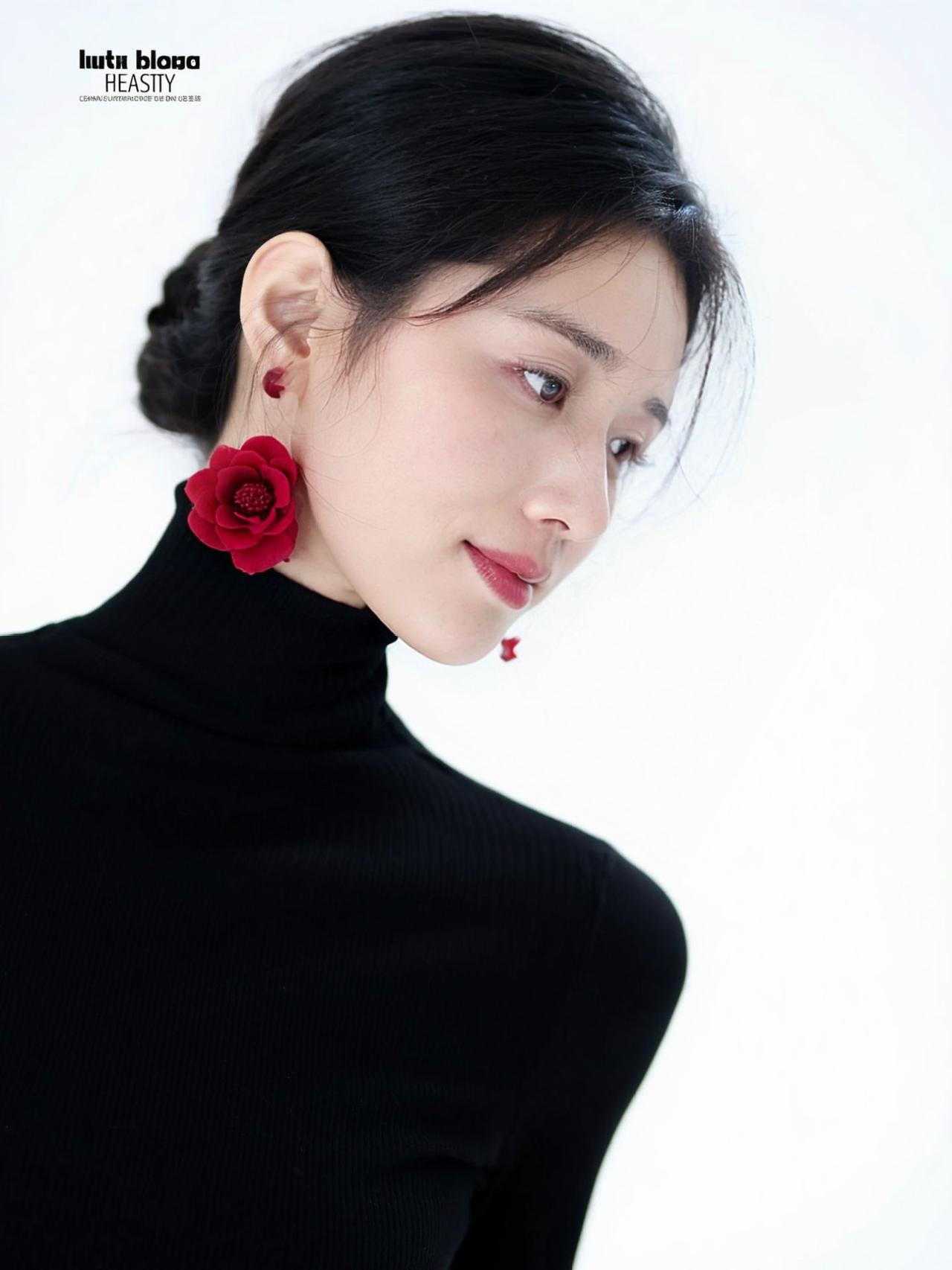 AI高领时尚写真 抖音ai创作