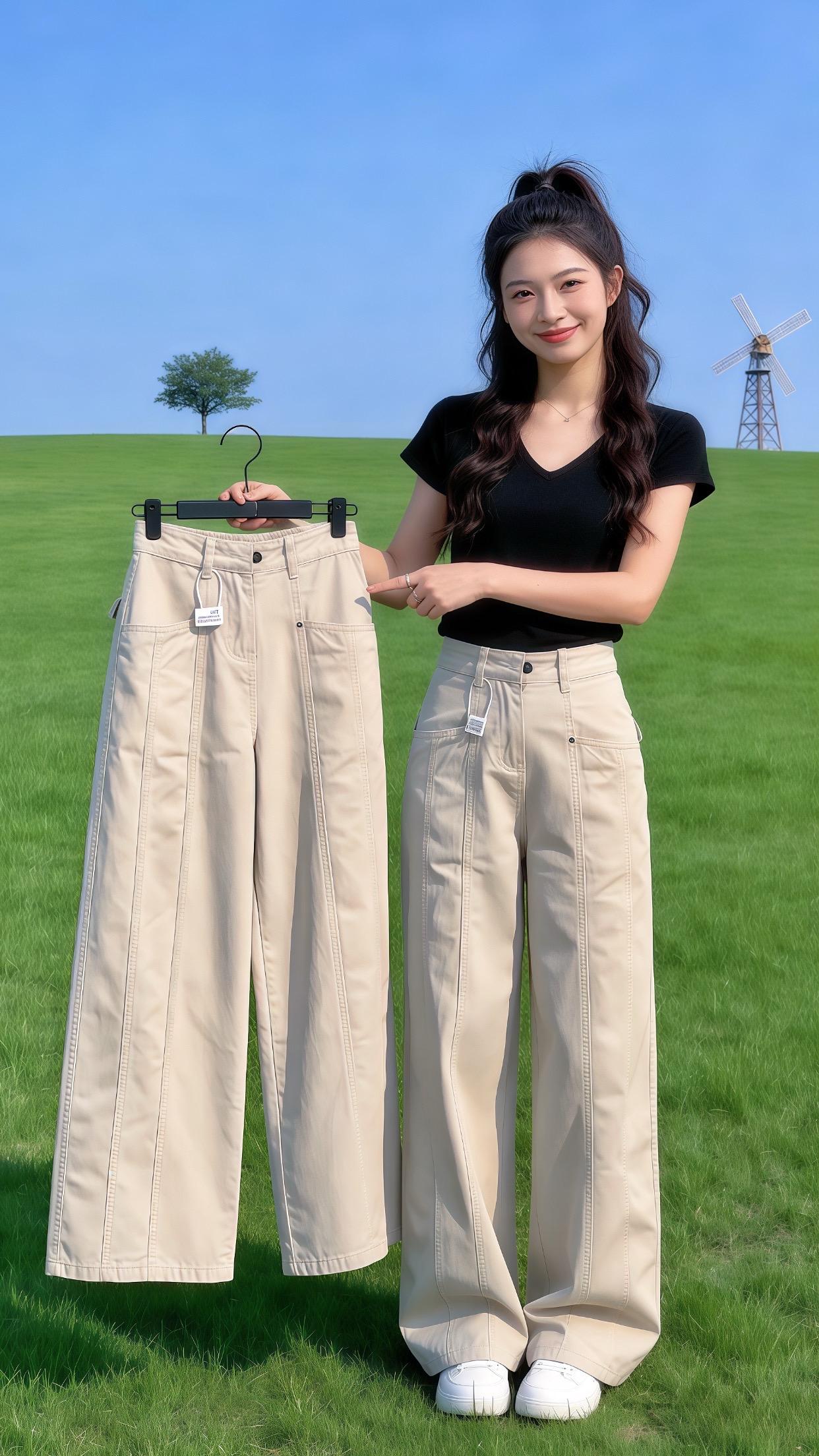 小个子女生的春季显高穿搭 显高显瘦显腿长 出游一周穿搭不重样 用一条裤...