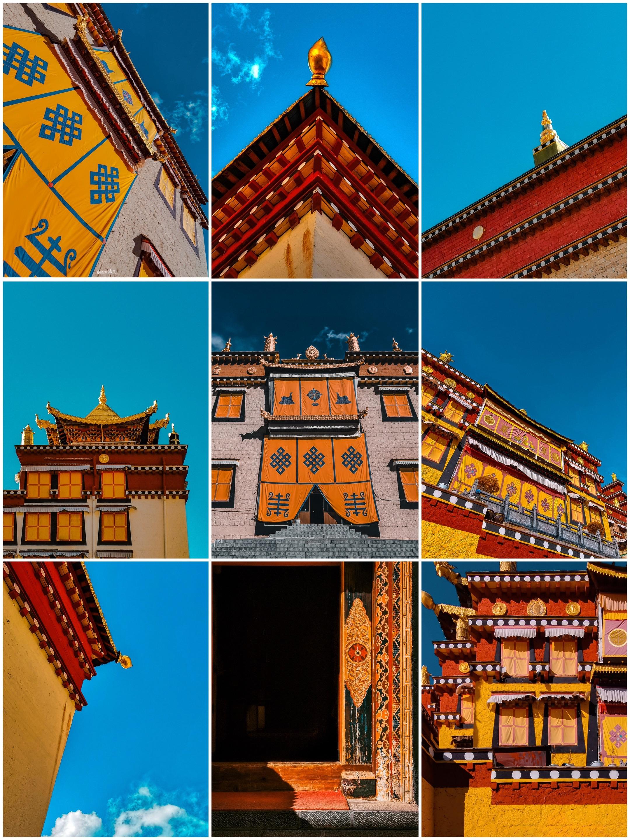 探秘彩云之南 “小布达拉宫” 松赞林寺。踏入松赞林寺，仿佛踏入了一条时...