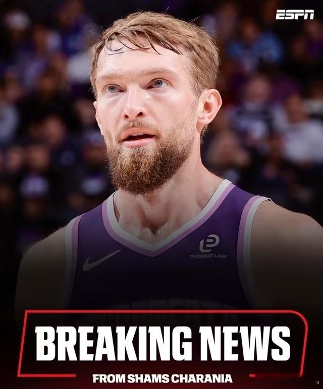 国王天塌了！据shams爆料:小萨博尼斯近期遭遇左膝半月板部分撕裂的伤病，预计将