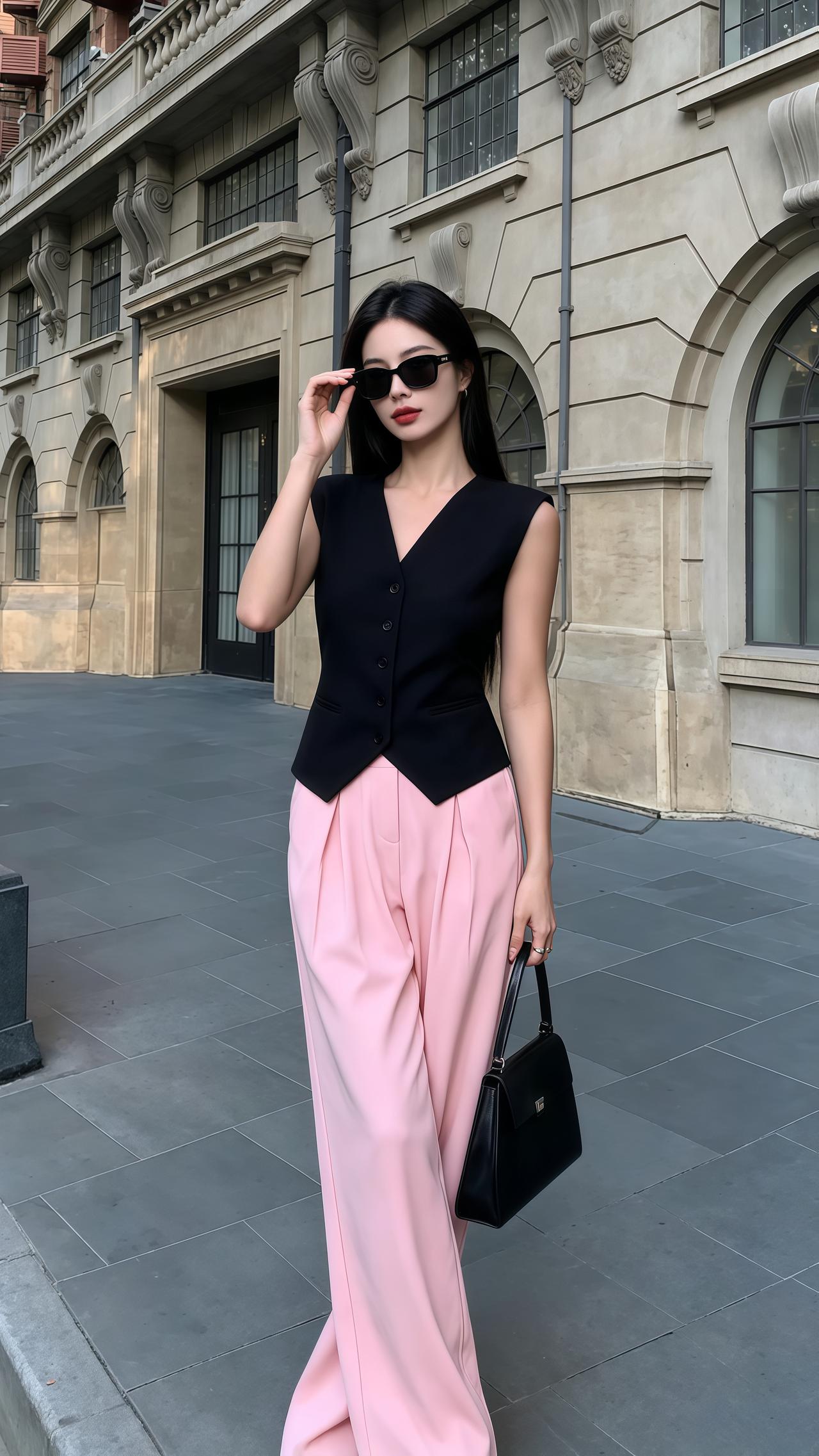 审美提升穿搭 高知女性穿搭 citygirl穿搭 马甲韩系穿搭