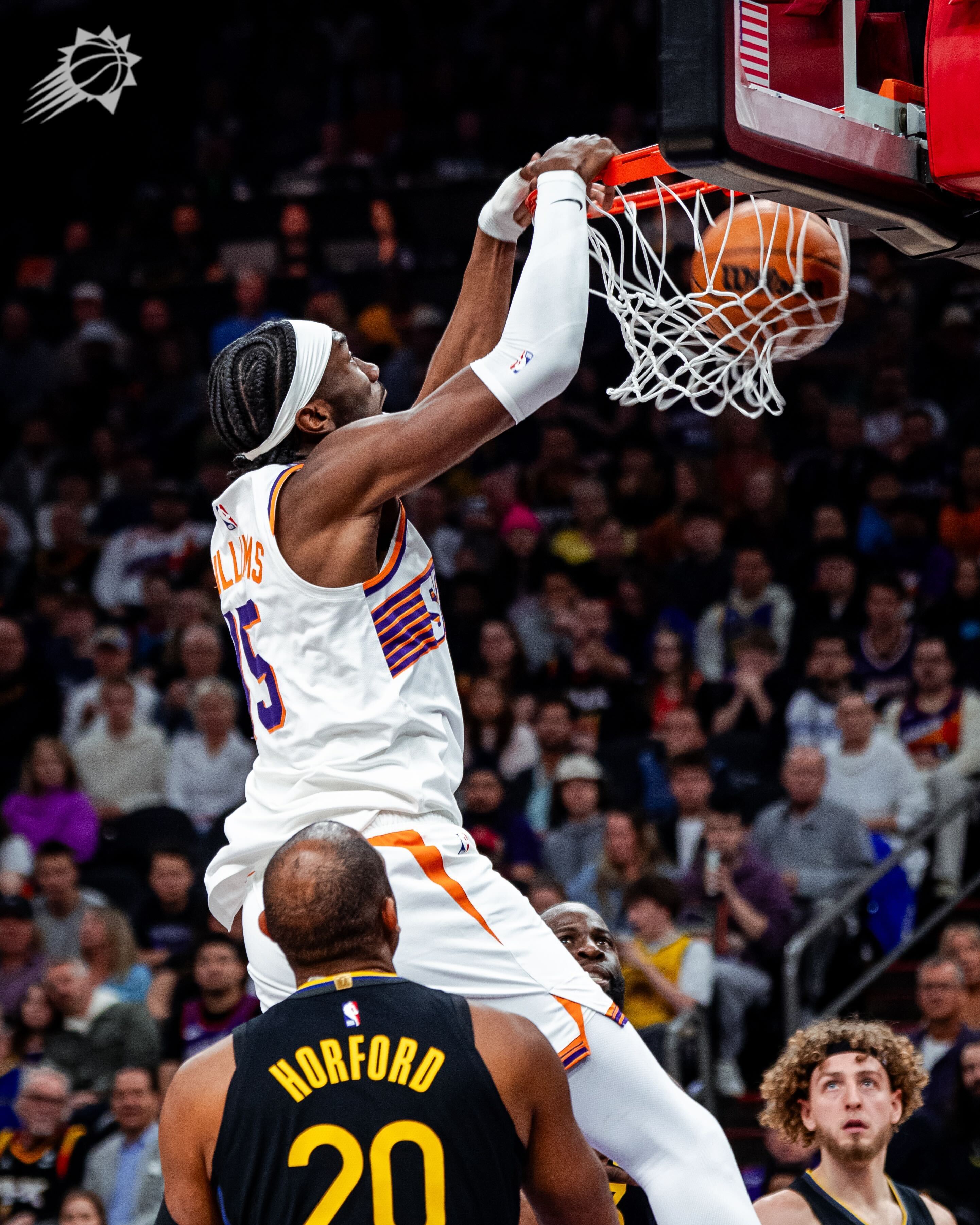 奥尼尔接狄龙传球杀入内线，高调球助攻马威扣篮得手！菲尼克斯太阳 | 旭日东升 |