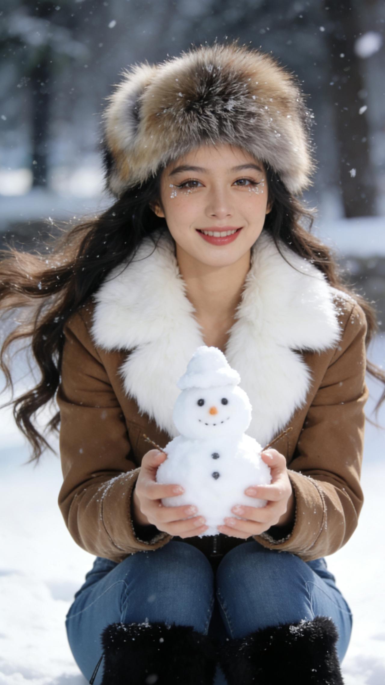 下雪了！出来活动活动！