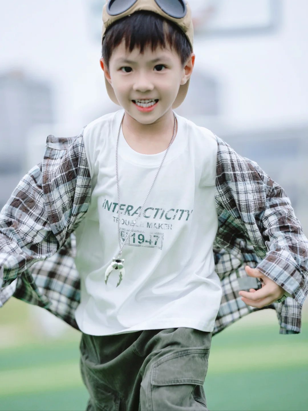 操场上的潮酷“小飞人”来啦！