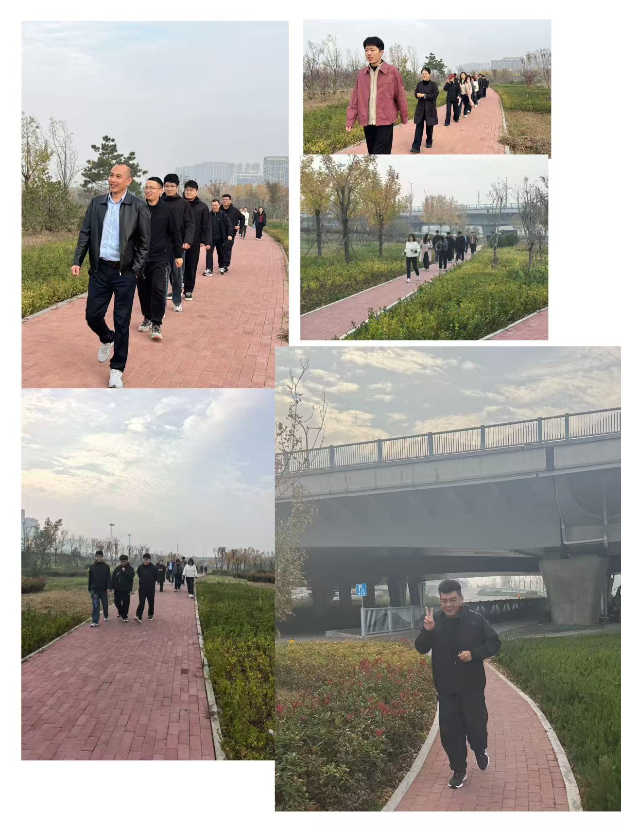 山东移动临沂分公司举办“聚‘沂’同心 健行未来”健步行活动