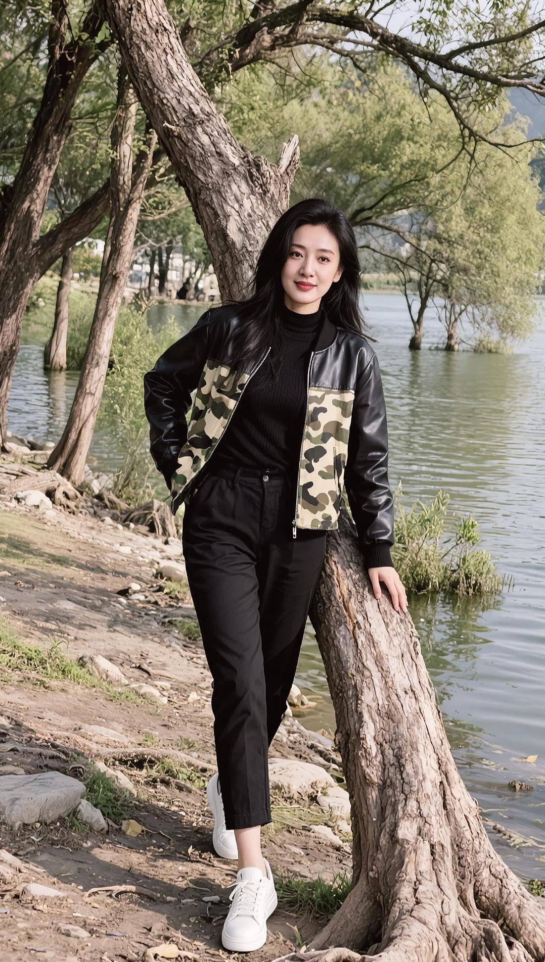 AI简约随拍 抖音ai创作 颜值在线 自然美景 上热门