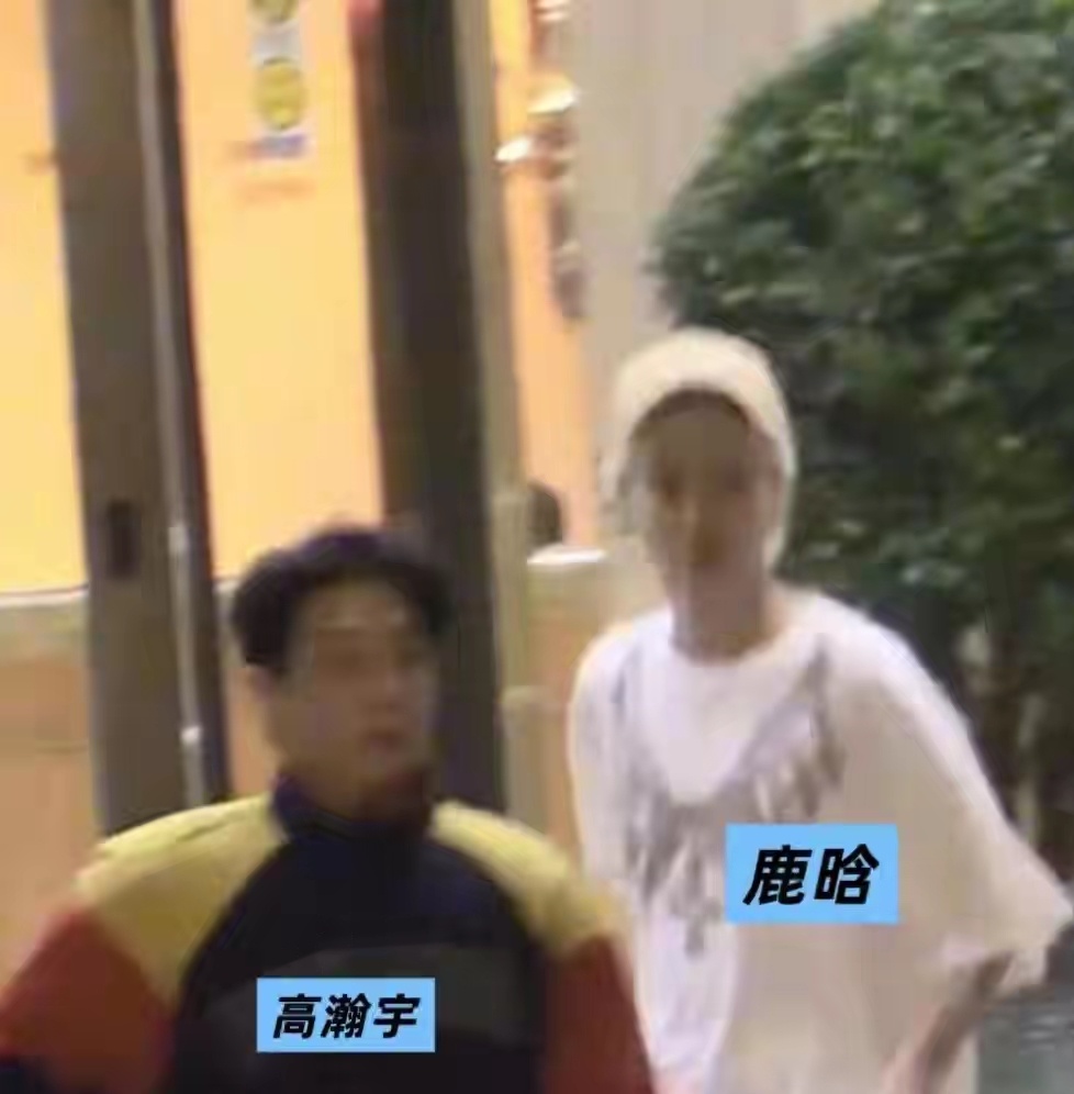 鹿晗和高瀚宇等好友聚会，一头金发笑容灿烂状态佳！感情状况成谜 ​​​